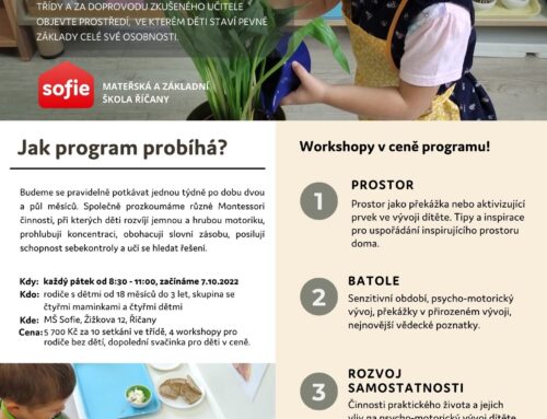 V Montessori batolecí třídě s maminkou